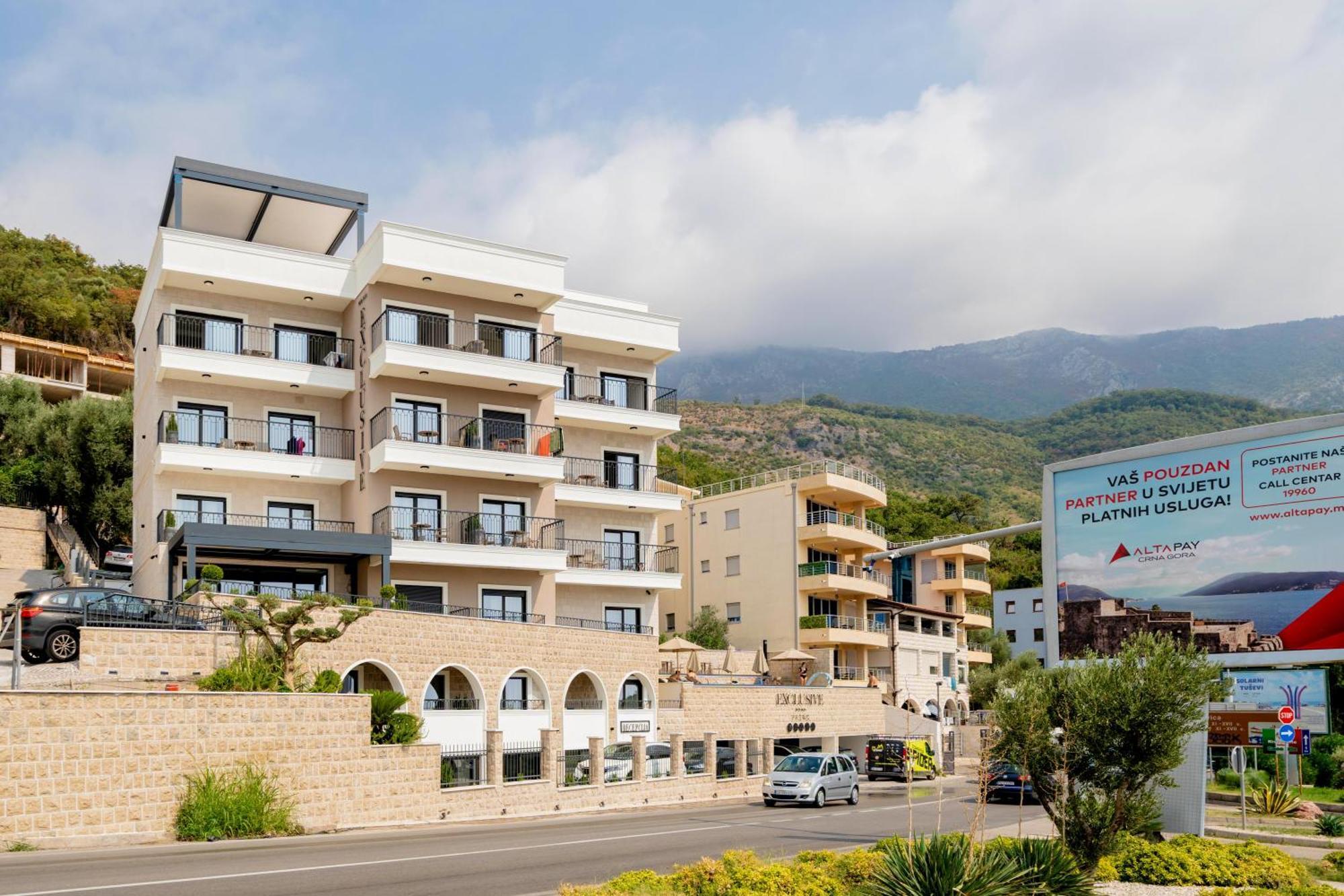 Exclusive Hotel Budva Exterior foto