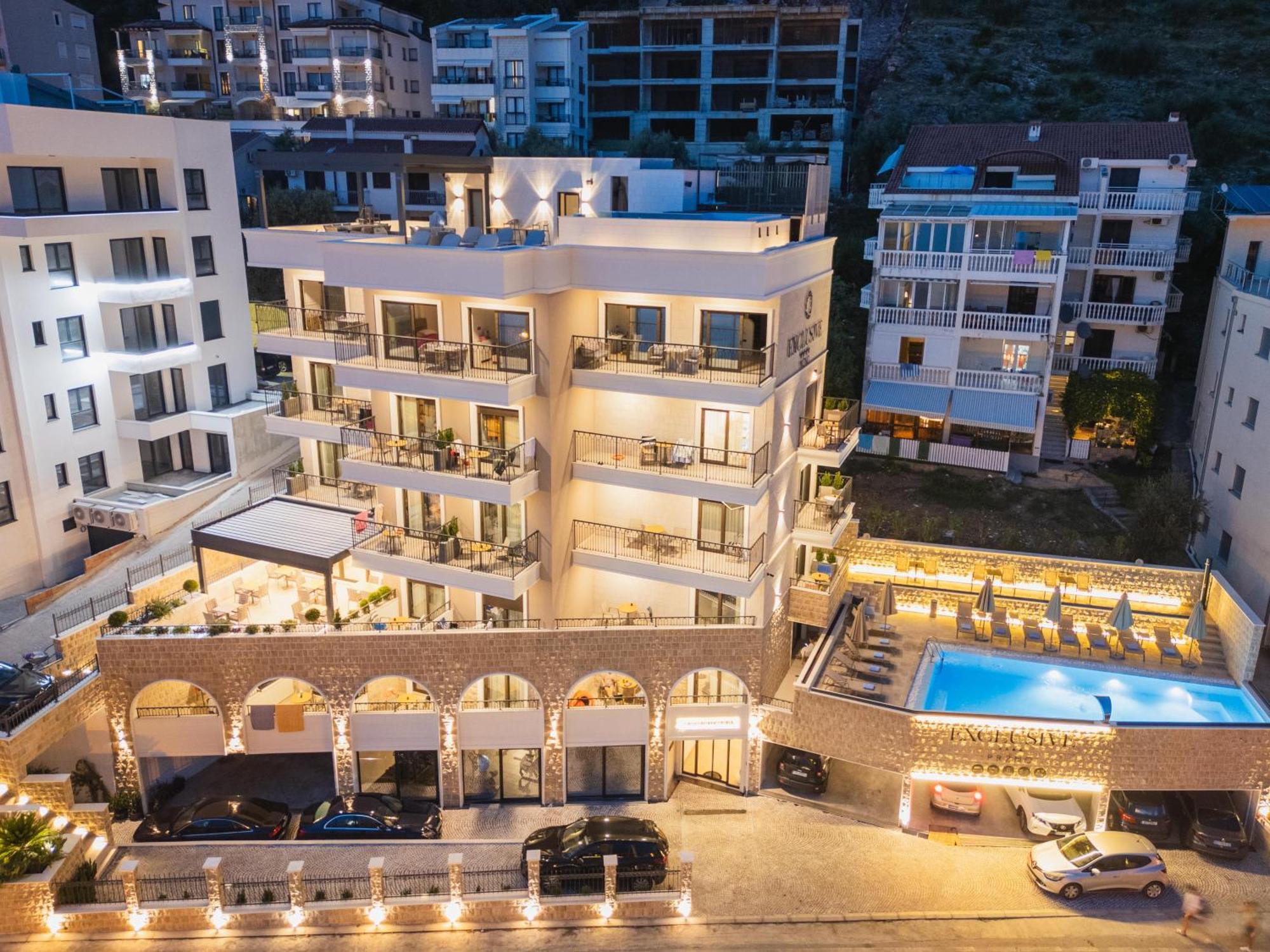Exclusive Hotel Budva Exterior foto
